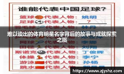难以读出的体育明星名字背后的故事与成就探索之旅